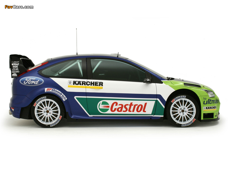Ford Focus RS WRC 2005–07 wallpapers (800 x 600)
