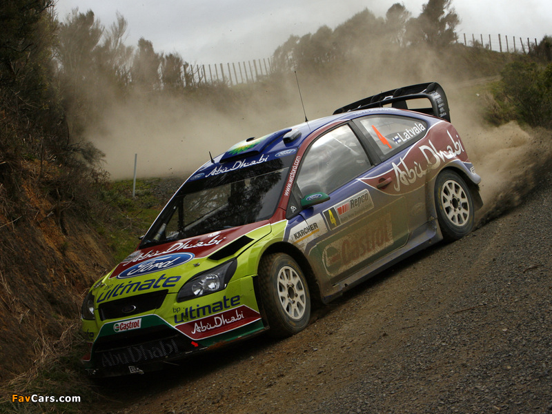 Ford Focus RS WRC 2008–10 wallpapers (800 x 600)