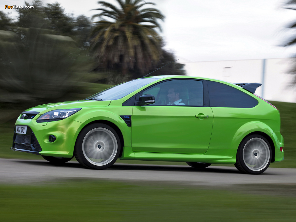 Ford Focus RS 2009–10 wallpapers (1024 x 768)