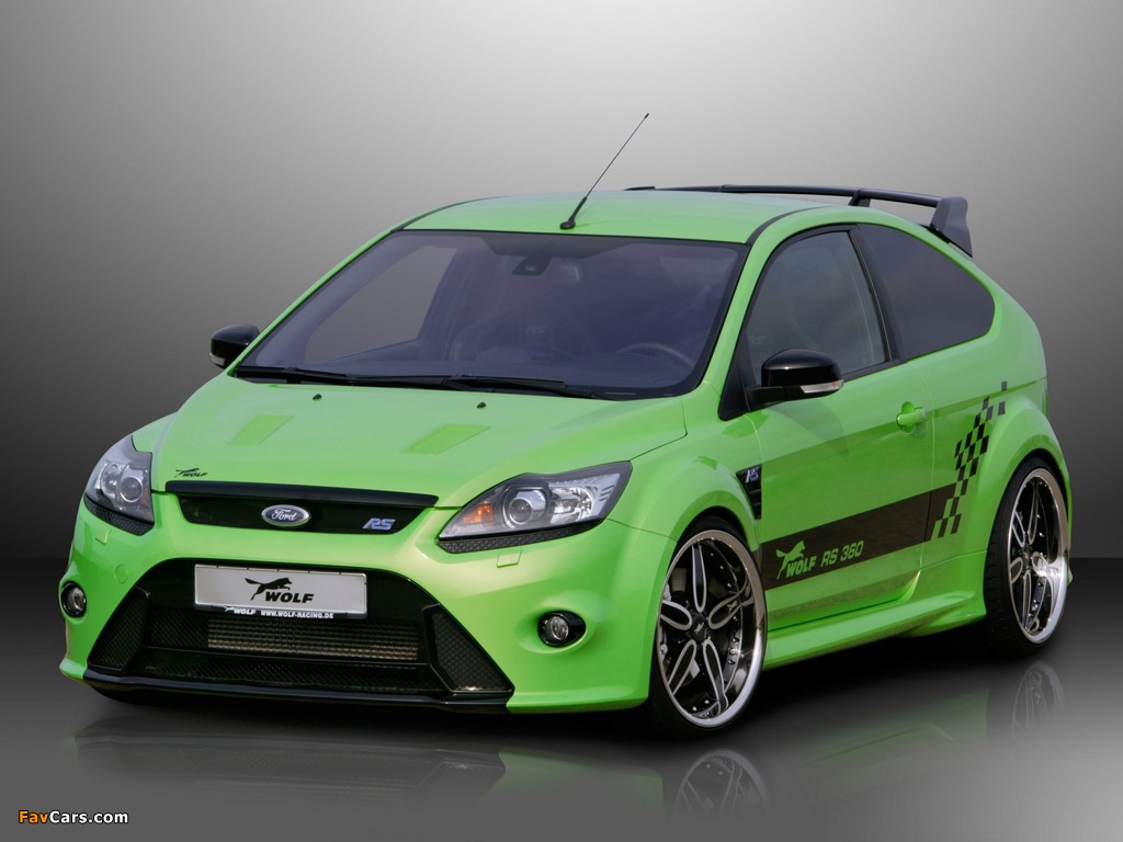 Wolf Racing Ford Focus RS 360 2009 wallpapers (1024 x 768)