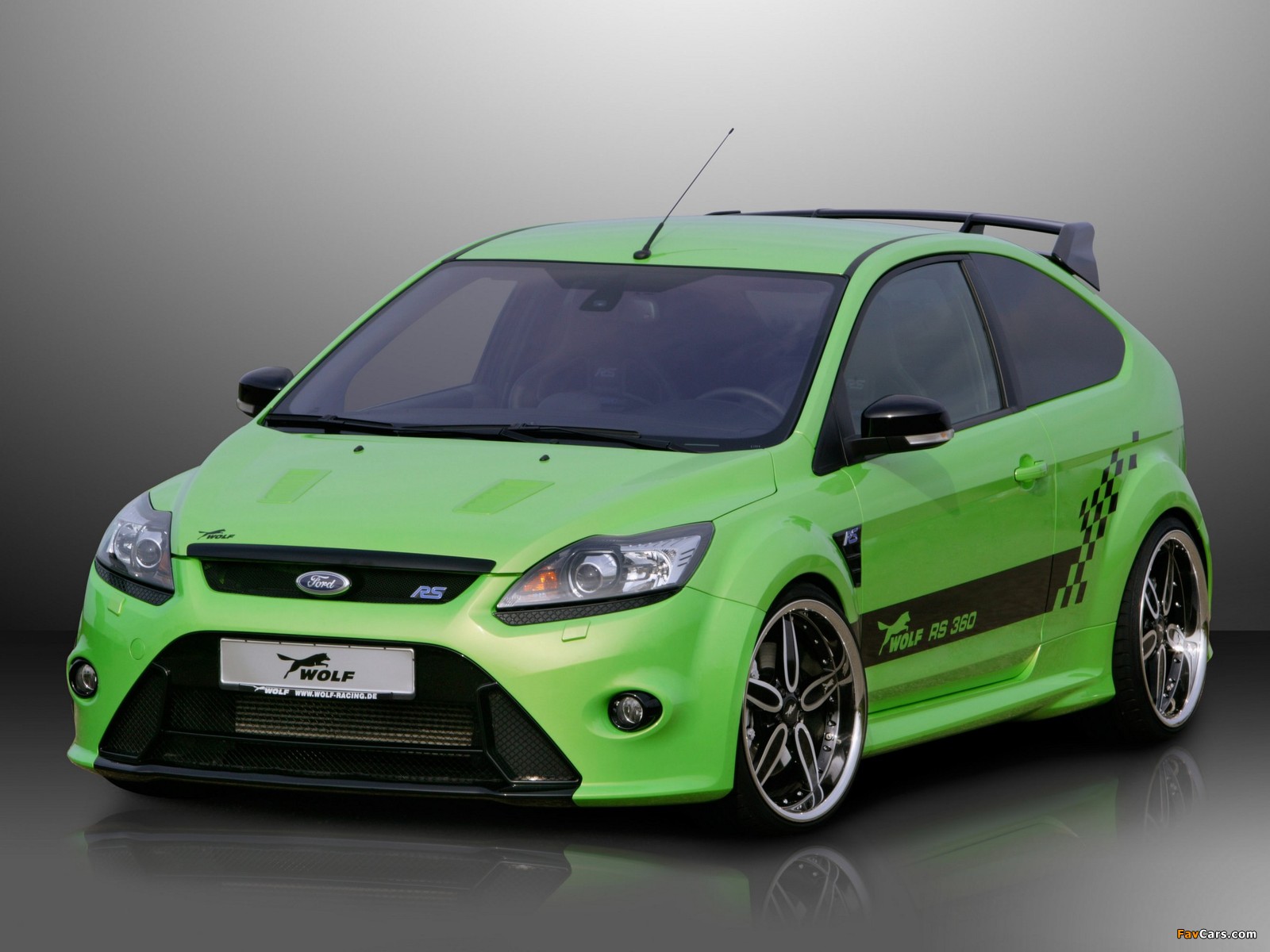 Wolf Racing Ford Focus RS 360 2009 wallpapers (1600 x 1200)