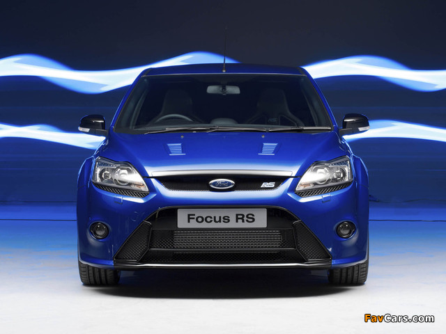 Ford Focus RS UK-spec 2009–10 wallpapers (640 x 480)