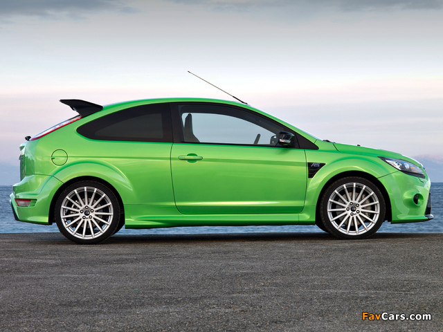 Ford Focus RS 2009–10 wallpapers (640 x 480)