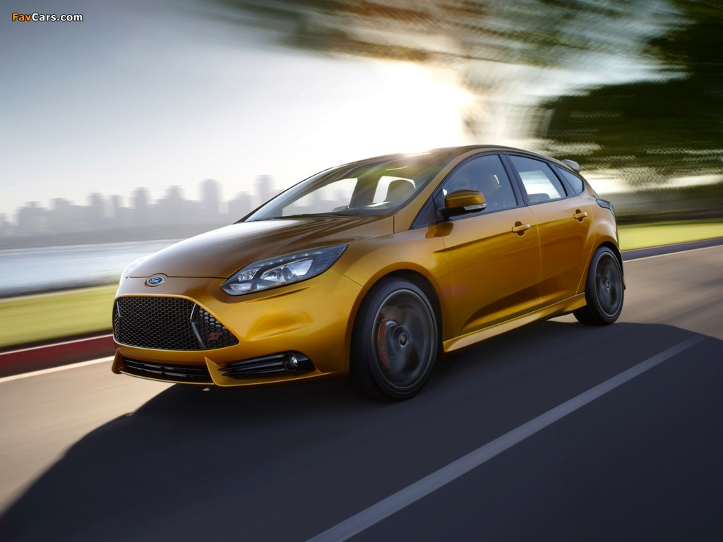 Ford Focus ST Concept 2010 wallpapers (1024 x 768)