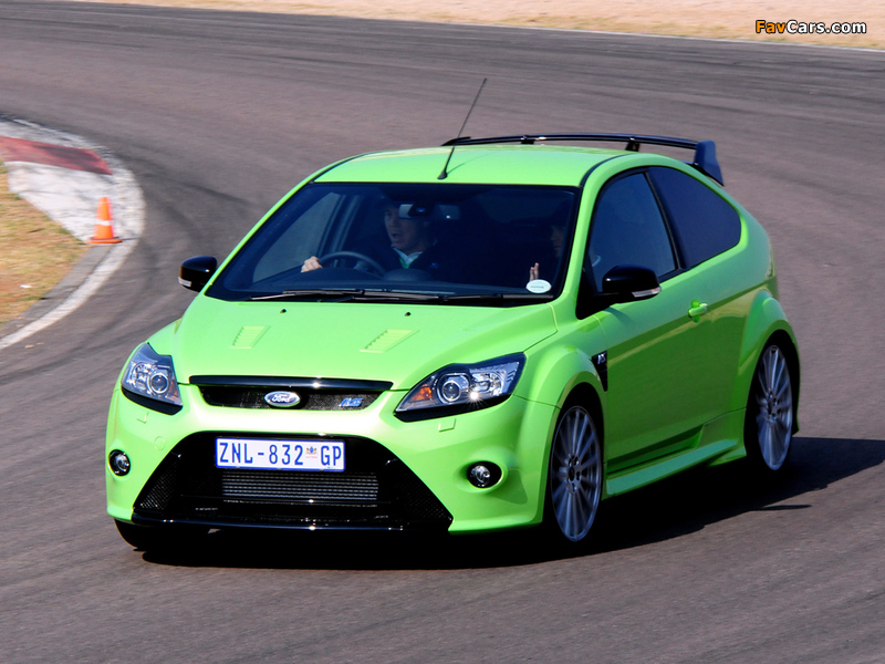 Ford Focus RS ZA-spec 2010 wallpapers (800 x 600)