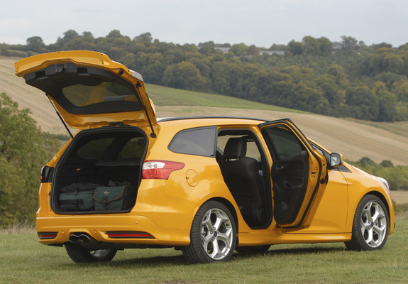 Ford Focus ST Wagon UK-spec 2012 wallpapers