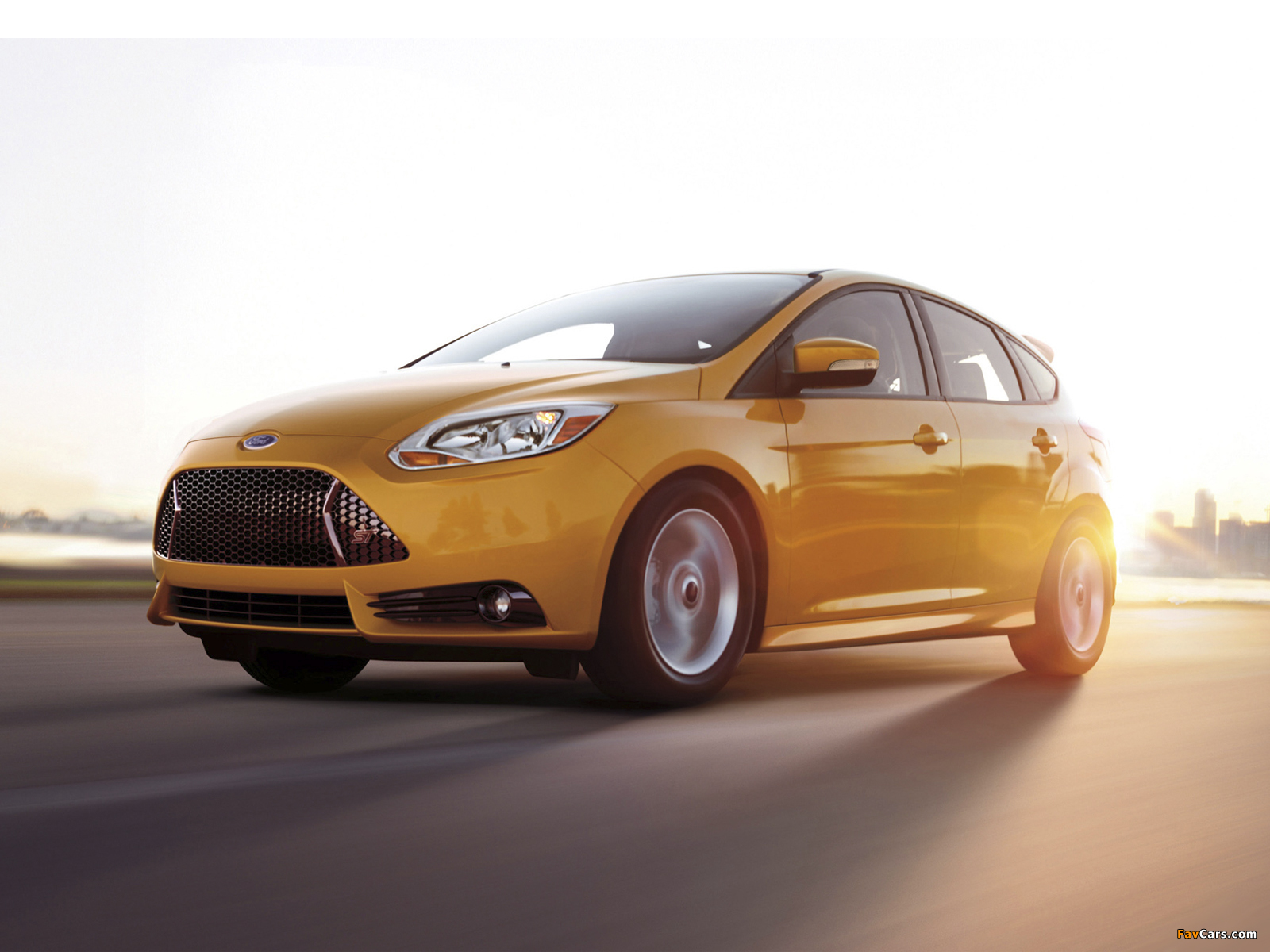 Ford Focus ST US-spec 2012 wallpapers (1600 x 1200)