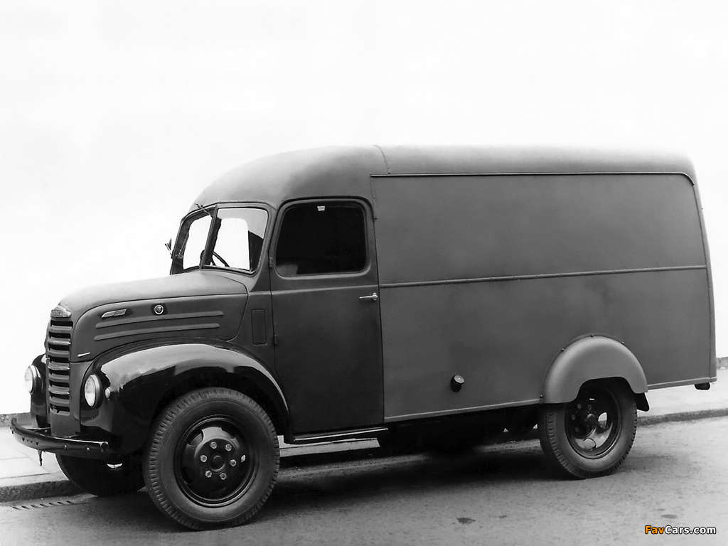 Images of Fordson Thames ET6 Van 1947–57 (1024 x 768)