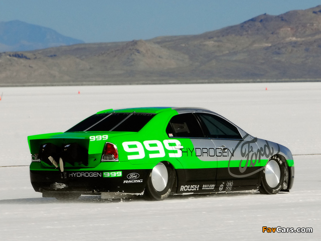 Ford Fusion Hydrogen 999 Land Speed Record Car 2007 images (640 x 480)