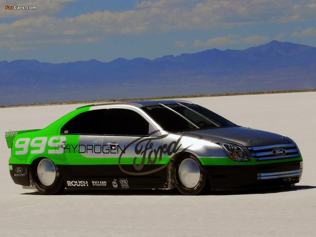 Ford Fusion Hydrogen 999 Land Speed Record Car 2007 photos (1024 x 768)