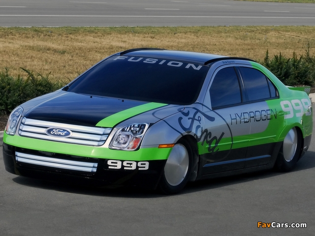 Ford Fusion Hydrogen 999 Land Speed Record Car 2007 wallpapers (640 x 480)
