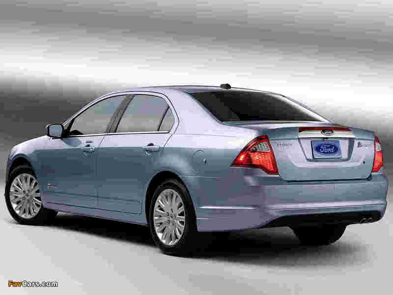 Ford Fusion Hybrid (CD338) 2009–12 photos (800 x 600)