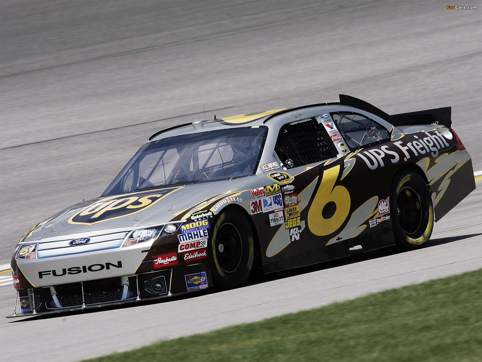 Ford Fusion NASCAR Sprint Cup Series Race Car 2009–12 photos (1600 x 1200)