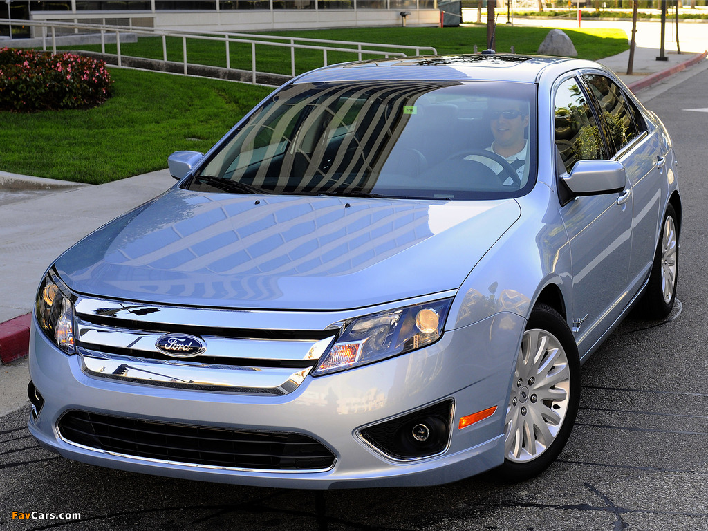 Ford Fusion Hybrid (CD338) 2009–12 pictures (1024 x 768)