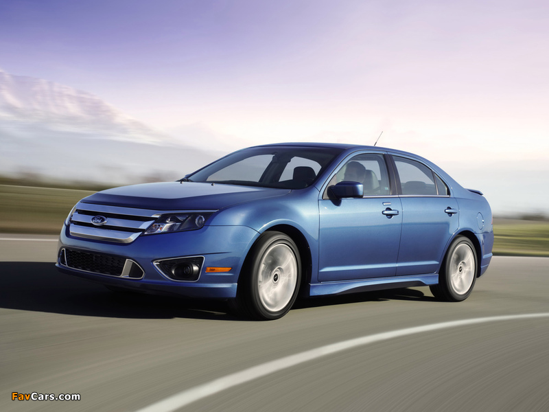 Ford Fusion Sport (CD338) 2009–12 wallpapers (800 x 600)