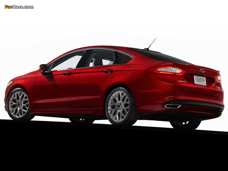 Ford Fusion Titanium 2012 wallpapers (800 x 600)