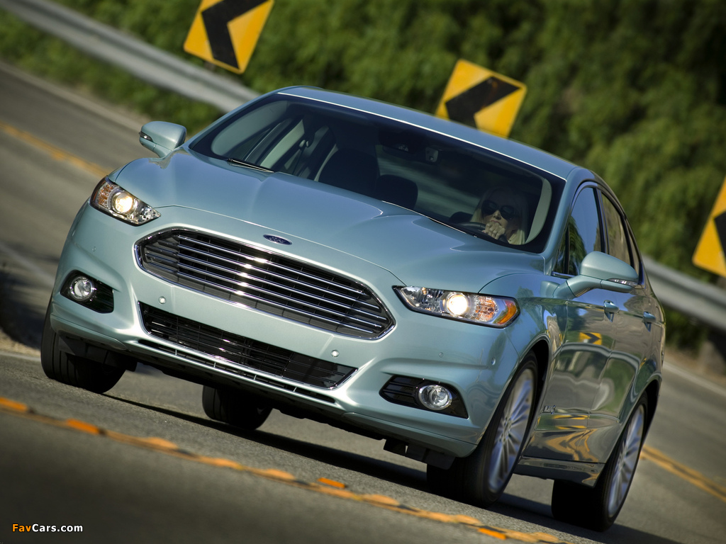 Images of Ford Fusion Hybrid 2012 (1024 x 768)