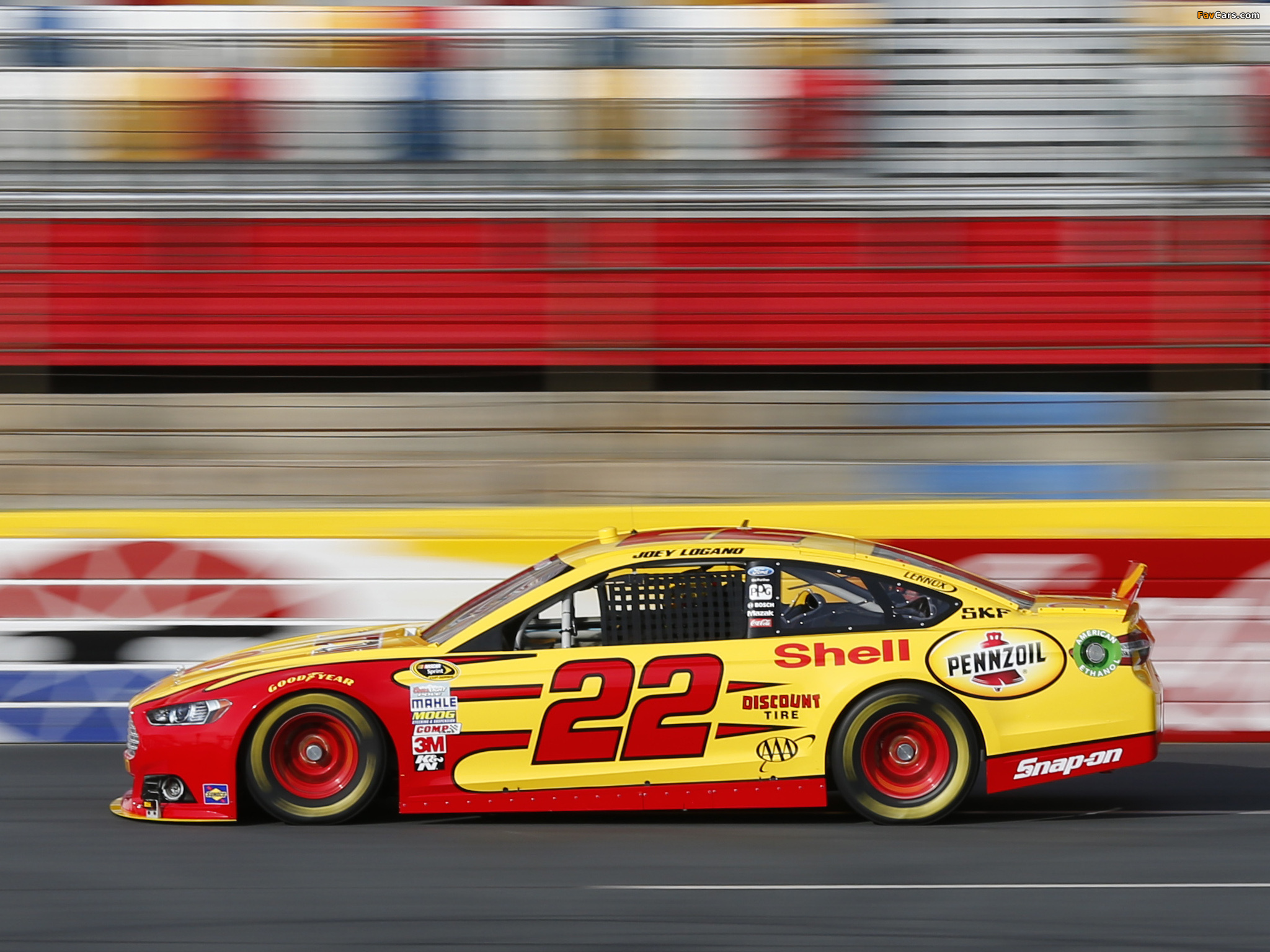 Images of Ford Fusion NASCAR Race Car 2012 (2048 x 1536)