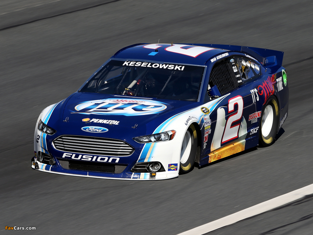 Images of Ford Fusion NASCAR Race Car 2012 (1024 x 768)