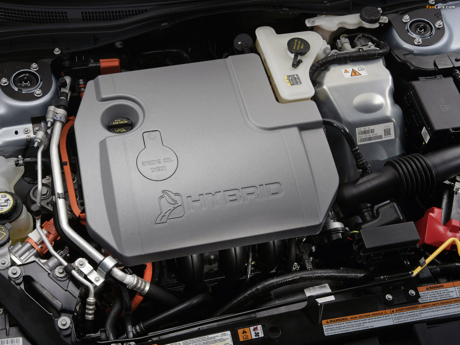 Photos of Ford Fusion Hybrid (CD338) 2009–12 (1600 x 1200)