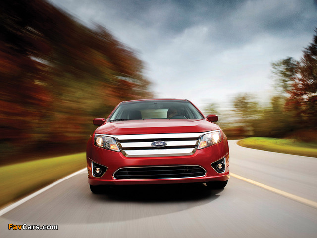 Photos of Ford Fusion Sport (CD338) 2009–12 (640 x 480)
