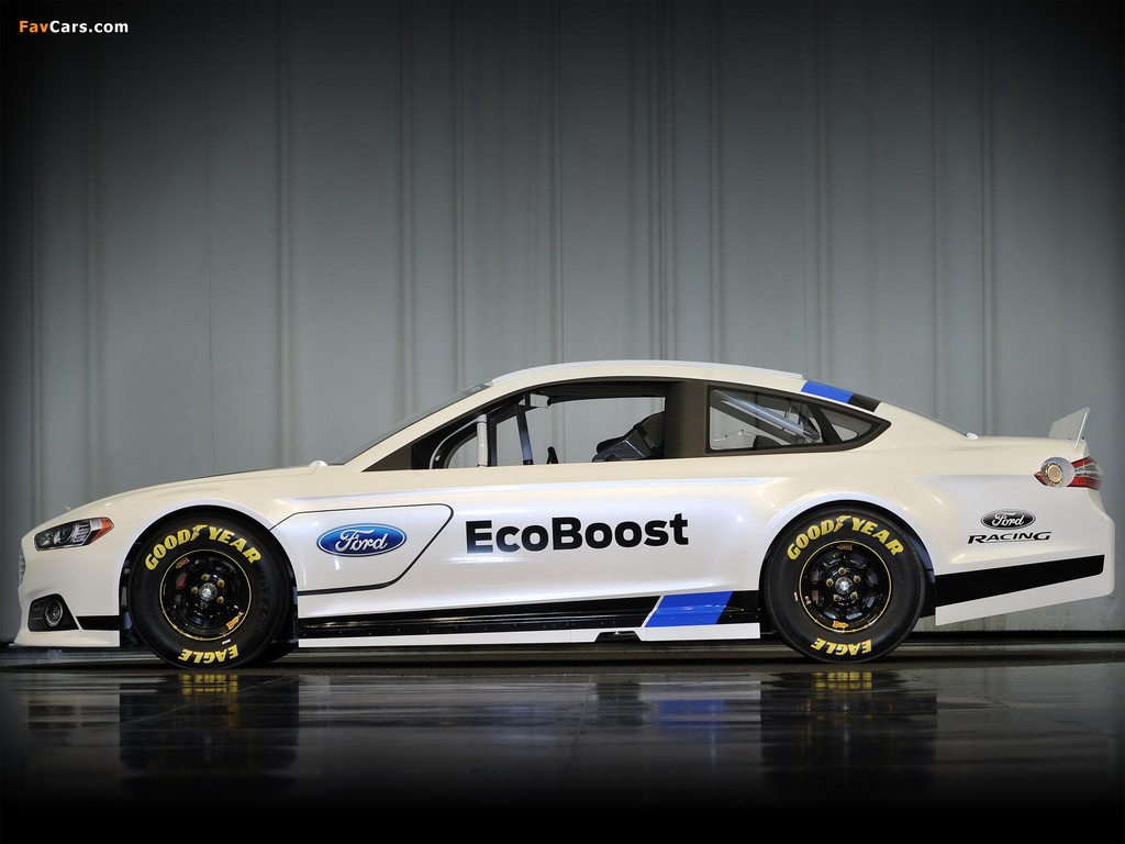 Photos of Ford Fusion NASCAR Race Car 2012 (1024 x 768)