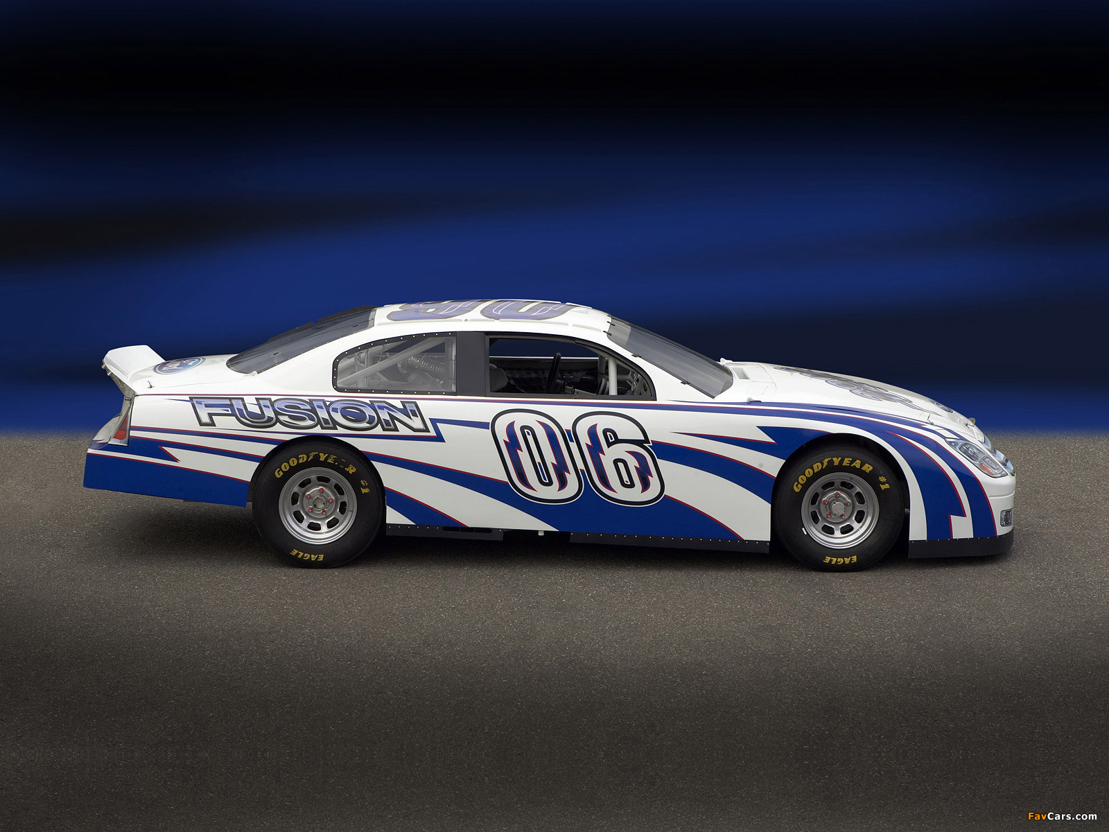 Pictures of Ford Fusion NASCAR Sprint Cup Series Race Car 2006–08 (1600 x 1200)