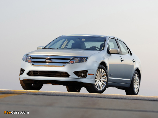 Pictures of Ford Fusion Hybrid (CD338) 2009–12 (640 x 480)