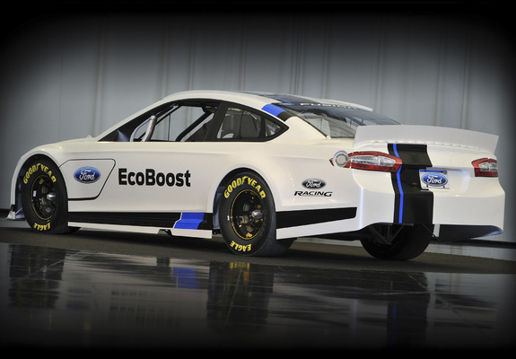 Pictures of Ford Fusion NASCAR Race Car 2012