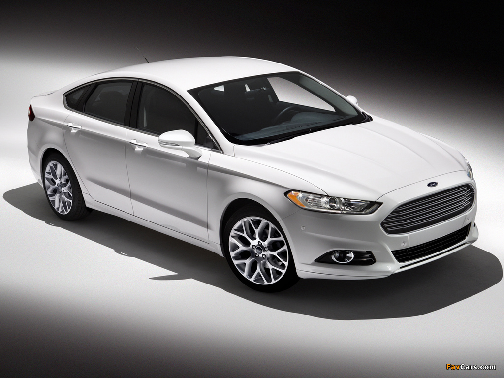 Ford Fusion Titanium 2012 wallpapers (1024 x 768)