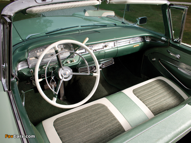 Ford Galaxie Skyliner 1959 pictures (640 x 480)