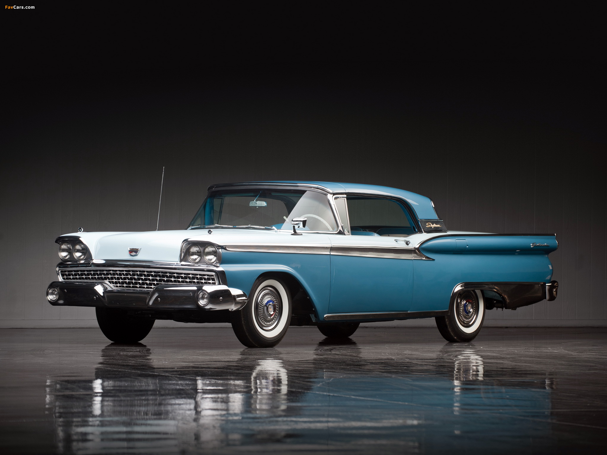 Ford Galaxie Skyliner 1959 wallpapers (2048 x 1536)