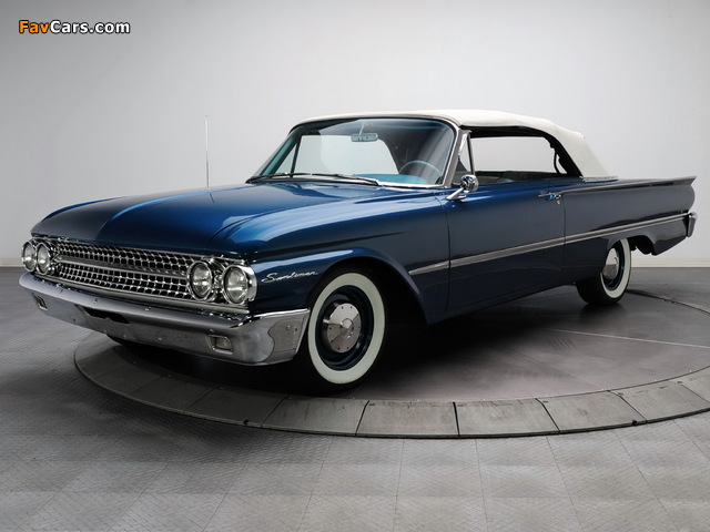 Ford Galaxie Sunliner 390 1961 images (640 x 480)