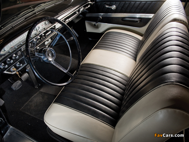 Ford Galaxie XL 401 Sunliner Convertible 1961 wallpapers (640 x 480)