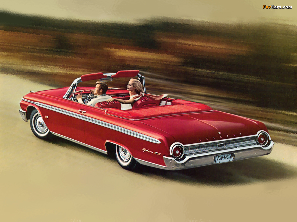 Ford Galaxie 500 XL Sunliner 1962 wallpapers (1024 x 768)