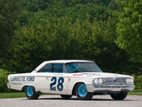 Ford Galaxie 500 XL 427 Lightweight NASCAR Race Car 1963 photos