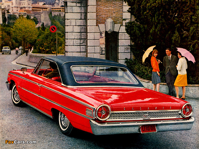 Ford Galaxie 500 XL Sunliner 1963 pictures (640 x 480)