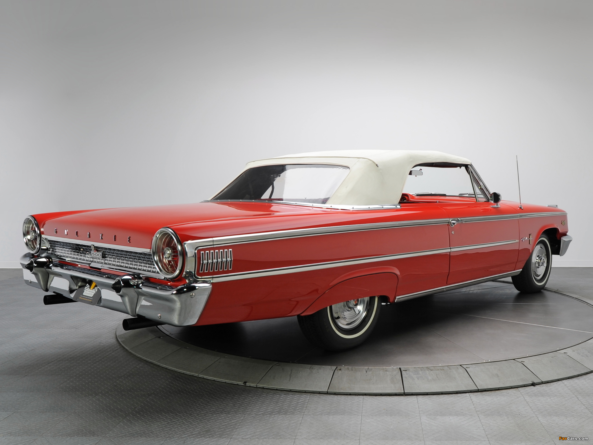 Ford Galaxie 500 Sunliner (65) 1963 pictures (2048 x 1536)