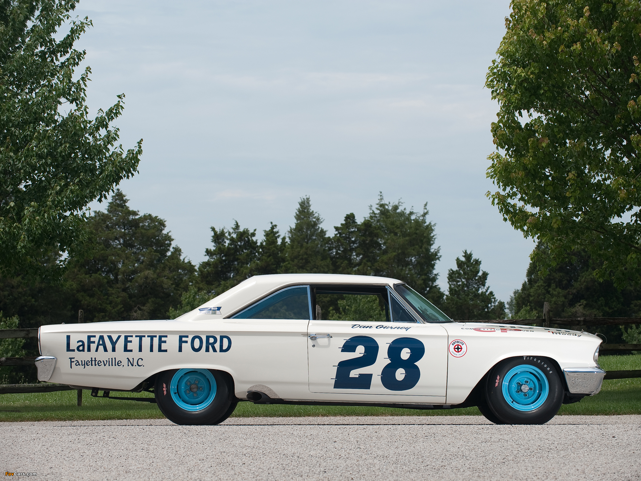 Ford Galaxie 500 XL 427 Lightweight NASCAR Race Car 1963 wallpapers (2048 x 1536)