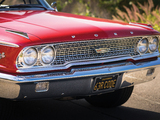 Ford Galaxie 500 R-code Fastback Hardtop (63B) 1963 wallpapers