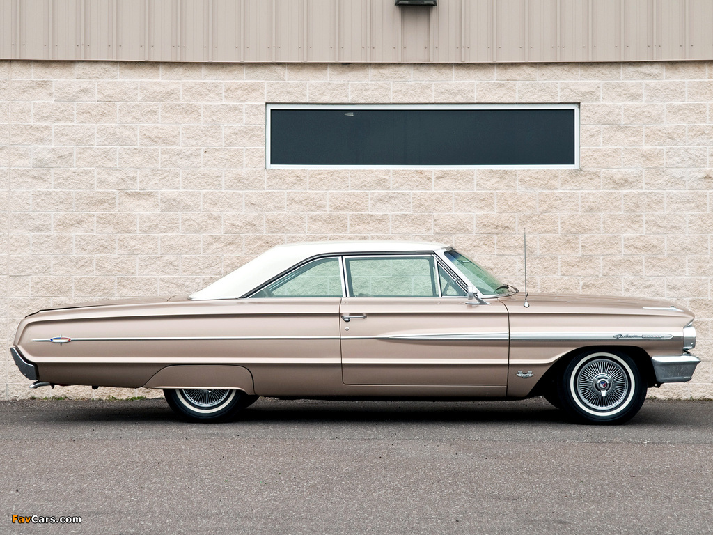 Ford Galaxie 500 XL Hardtop Coupe 1964 wallpapers (1024 x 768)