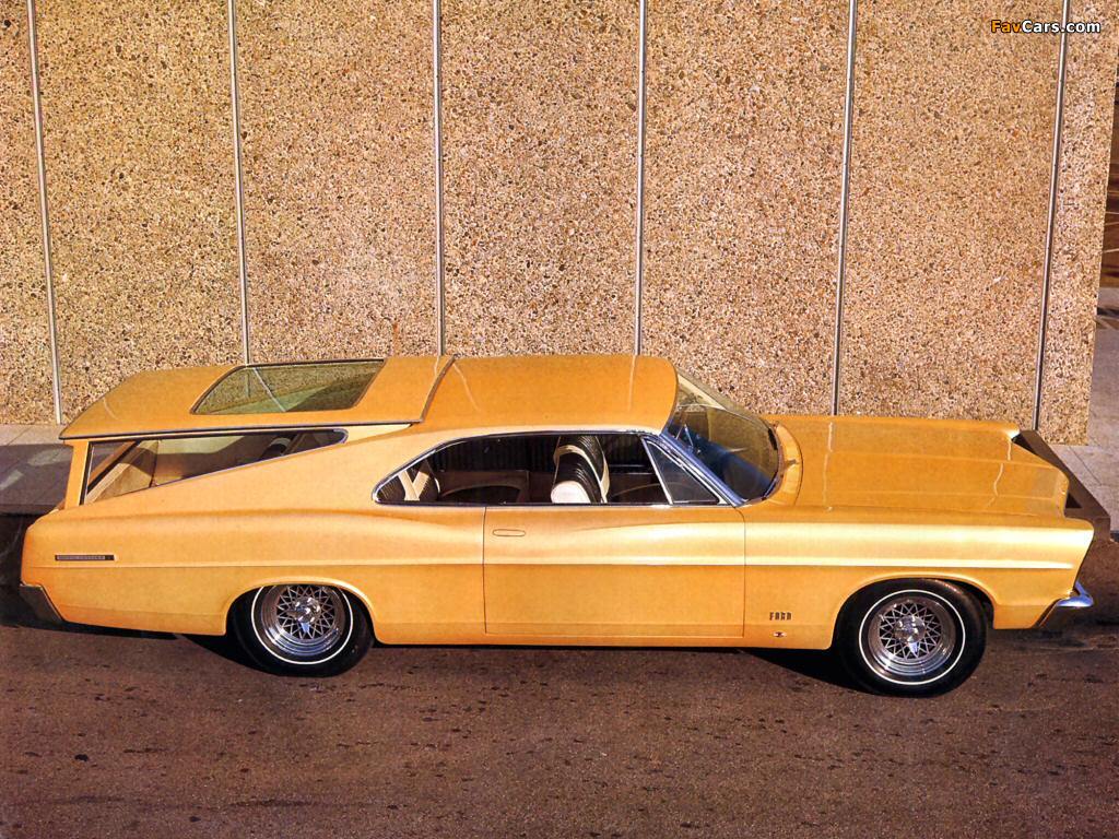 Barris Kustom Ford Galaxie XL Magic Cruiser 1966 wallpapers (1024 x 768)