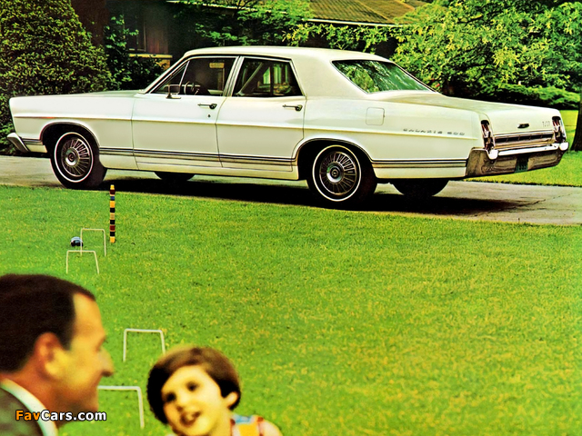 Ford Galaxie 500 4-door Sedan 1967 photos (640 x 480)