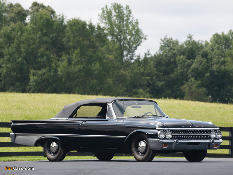Images of Ford Galaxie XL 401 Sunliner Convertible 1961 (800 x 600)
