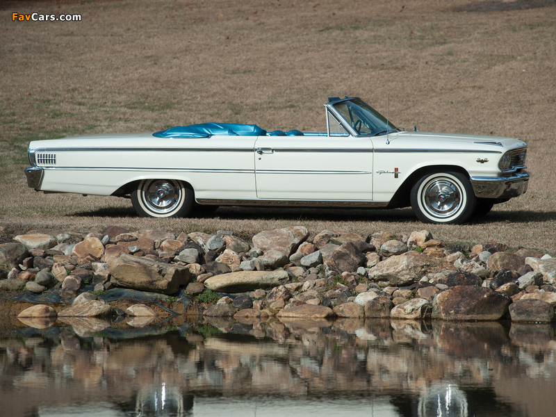 Images of Ford Galaxie 500 XL Sunliner 1963 (800 x 600)