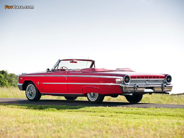 Images of Ford Galaxie 500 XL Sunliner 1963 (640 x 480)