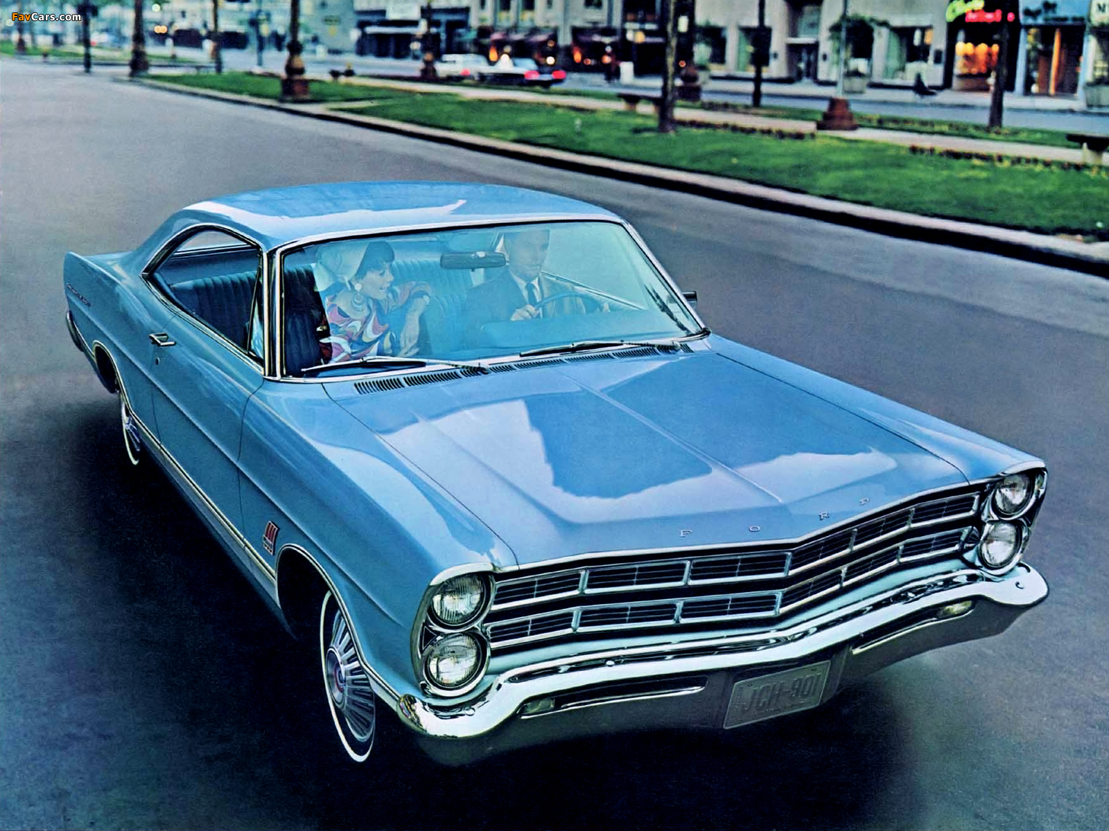 Images of Ford Galaxie 500 Hardtop Coupe 1967 (1600 x 1200)