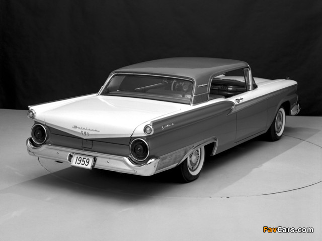 Photos of Ford Fairlane 500 Galaxie Club Victoria 1959 (640 x 480)