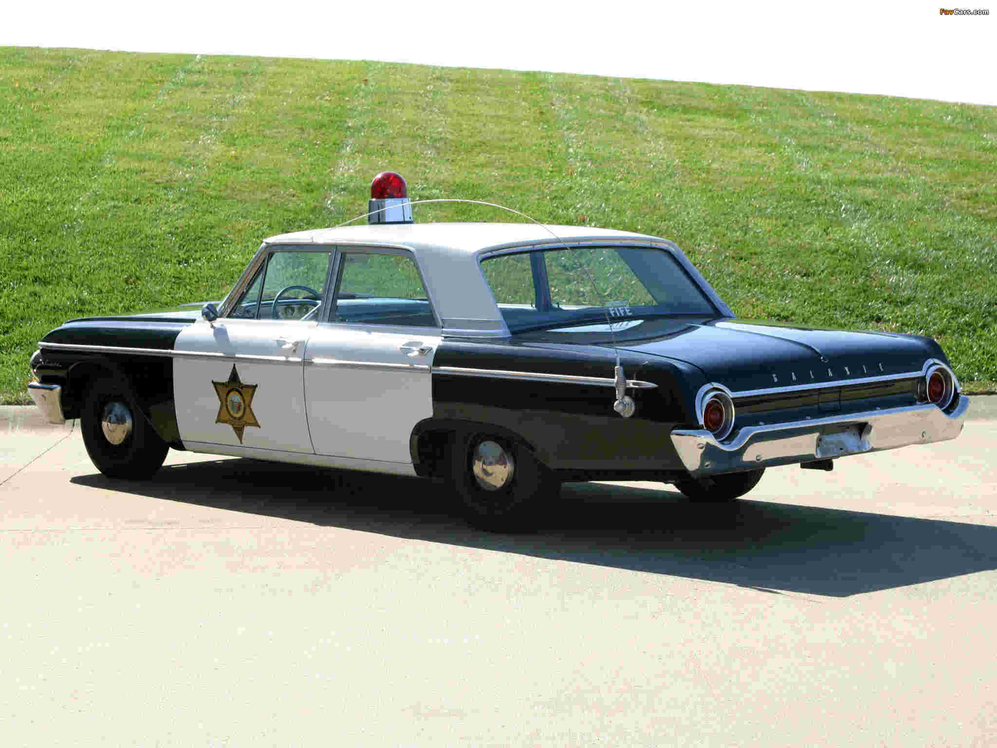 Pictures of Ford Galaxie Town Sedan Police 1962 (2048 x 1536)