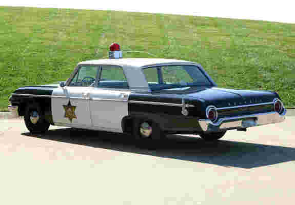 Pictures of Ford Galaxie Town Sedan Police 1962